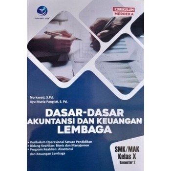 Dasar-Dasar Akuntansi dan Keuangan Lembaga X Semester 2